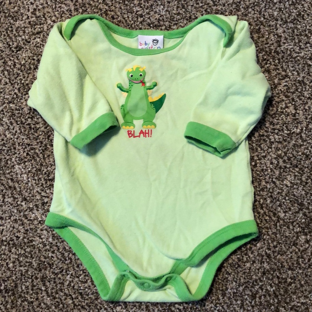Dino blah onesie